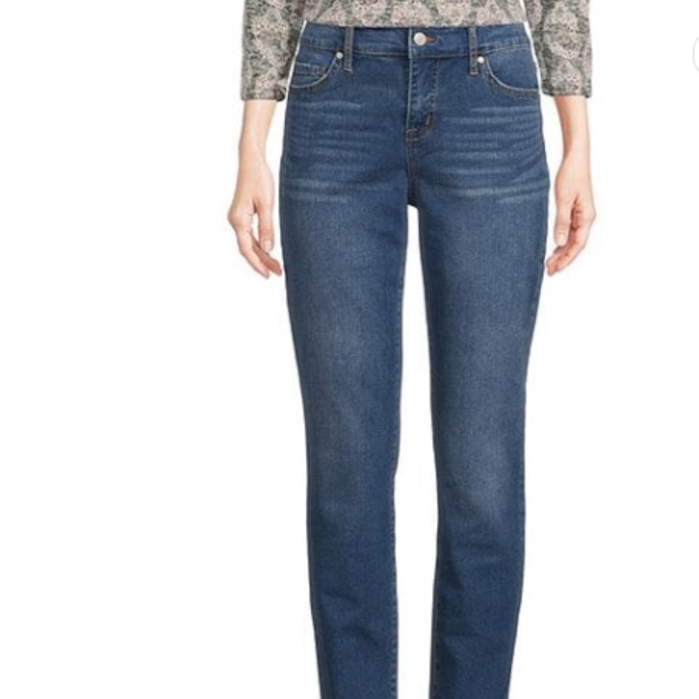 Code Bleu Chelsea Classic Straight Jeans Size 2P Short - Picture 2 of 11